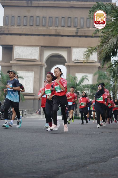 Race photo from Kediri Half Marathon 2025