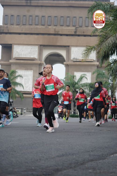 Race photo from Kediri Half Marathon 2025