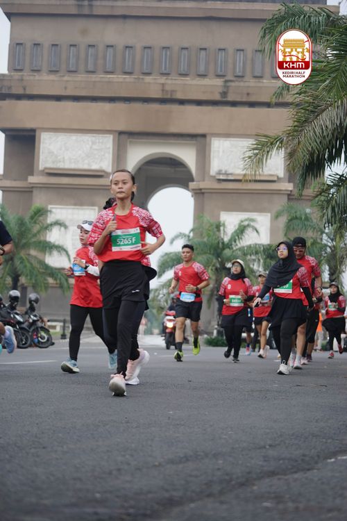 Race photo from Kediri Half Marathon 2025
