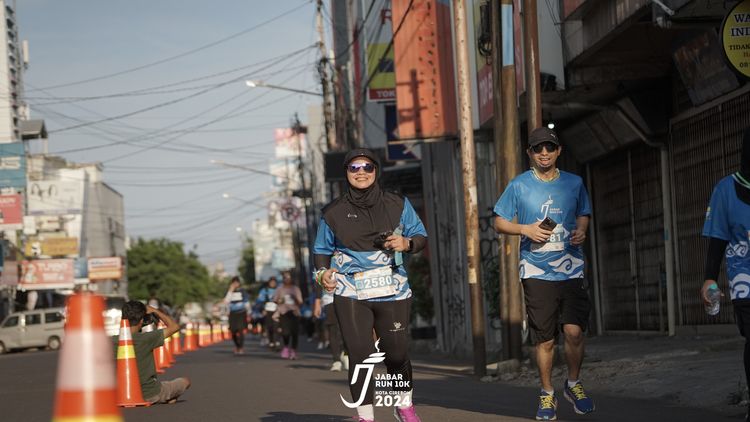 Race photo from Jabar Run 10K 2024