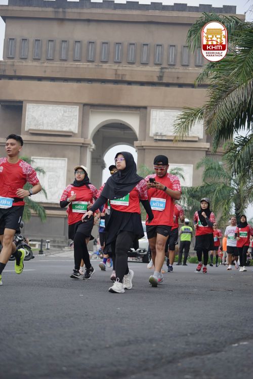 Race photo from Kediri Half Marathon 2025
