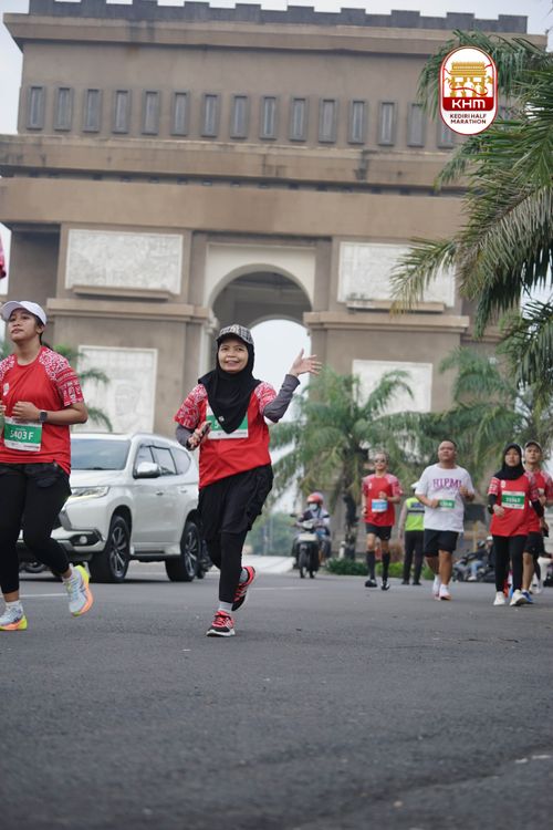 Race photo from Kediri Half Marathon 2025