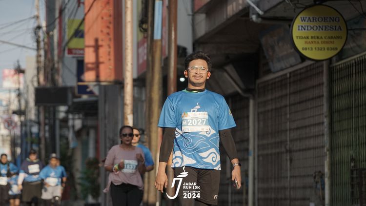 Race photo from Jabar Run 10K 2024
