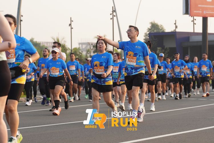 Race photo from ISOPLUS RUN 2025 - JAKARTA