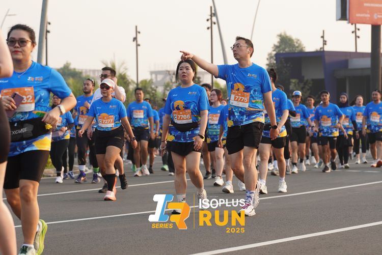 Race photo from ISOPLUS RUN 2025 - JAKARTA