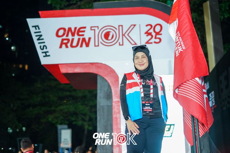 Race photo from ONE RUN 10K 2025