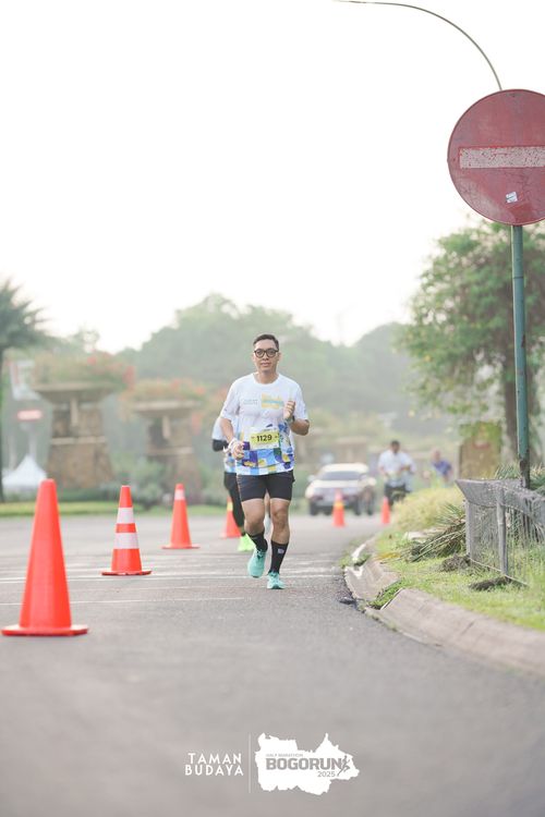 Race photo from Taman Budaya x BOGORUN 2025