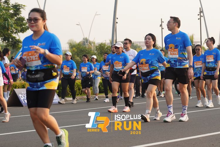 Race photo from ISOPLUS RUN 2025 - JAKARTA