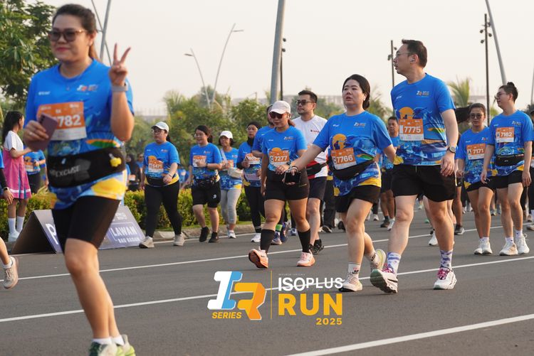 Race photo from ISOPLUS RUN 2025 - JAKARTA