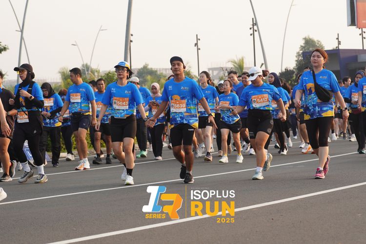 Race photo from ISOPLUS RUN 2025 - JAKARTA