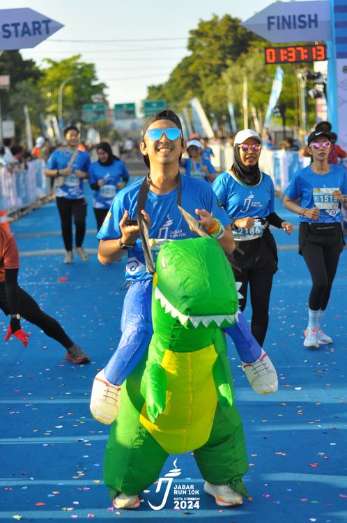 Race photo from Jabar Run 10K 2024