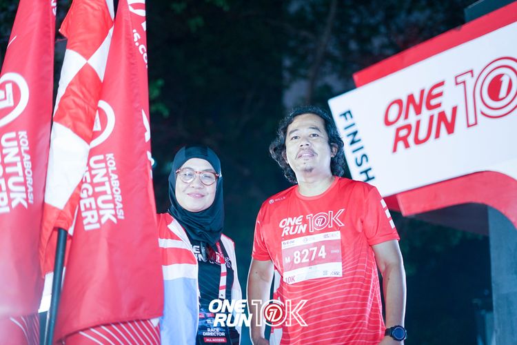 Race photo from ONE RUN 10K 2025