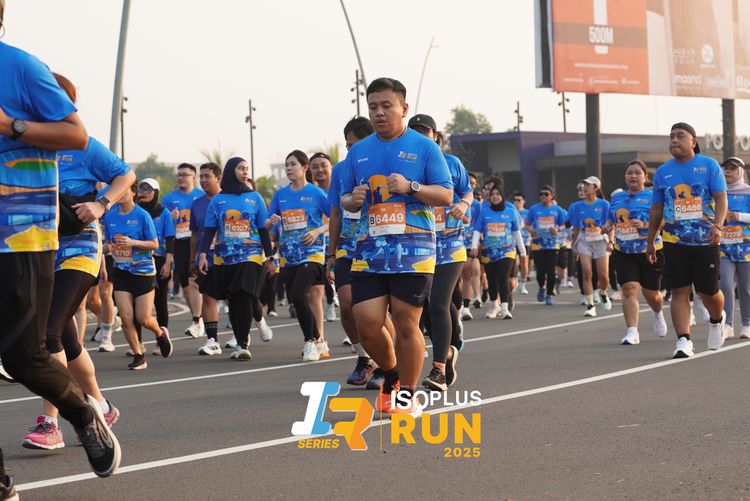 Race photo from ISOPLUS RUN 2025 - JAKARTA