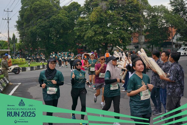 Race photo from Mangkunegaran Run 2025