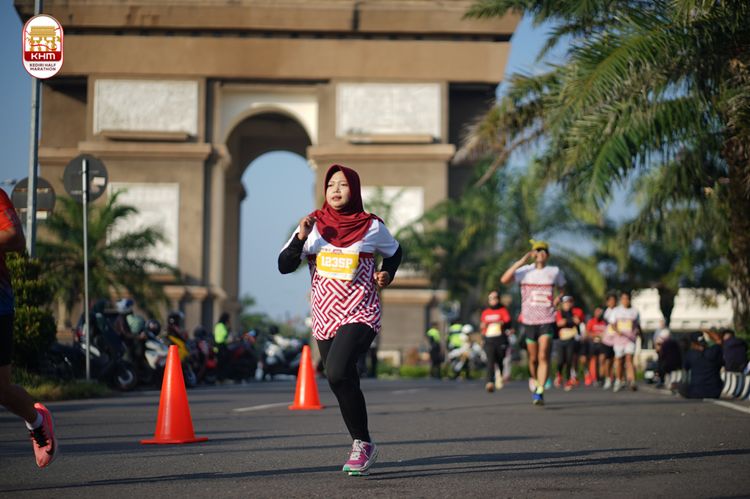 Race photo from Kediri Half Marathon 2024
