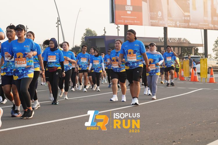 Race photo from ISOPLUS RUN 2025 - JAKARTA