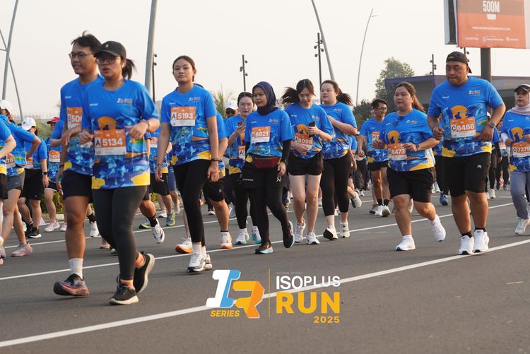 Race photo from ISOPLUS RUN 2025 - JAKARTA