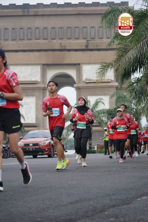 Race photo from Kediri Half Marathon 2025