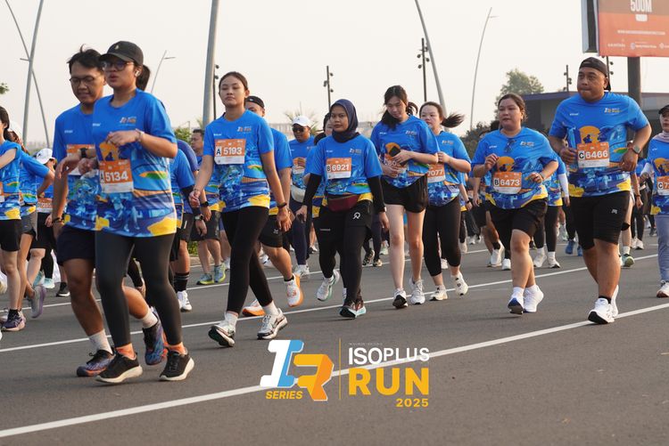 Race photo from ISOPLUS RUN 2025 - JAKARTA