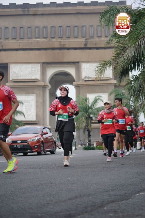 Race photo from Kediri Half Marathon 2025