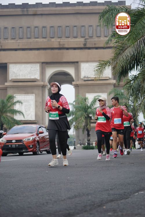 Race photo from Kediri Half Marathon 2025