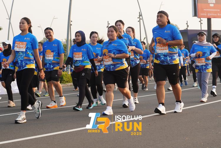 Race photo from ISOPLUS RUN 2025 - JAKARTA