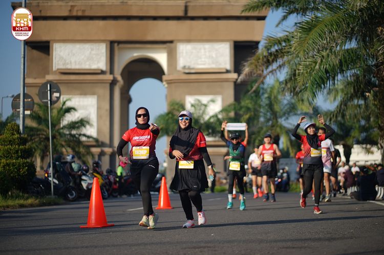 Race photo from Kediri Half Marathon 2024