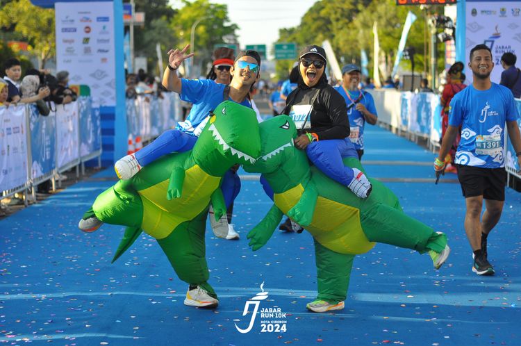 Race photo from Jabar Run 10K 2024