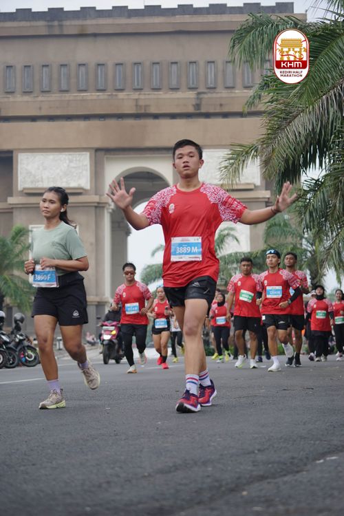 Race photo from Kediri Half Marathon 2025