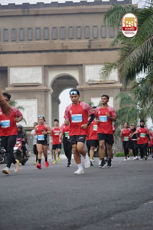 Race photo from Kediri Half Marathon 2025