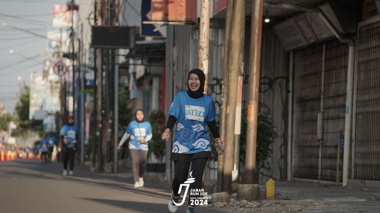 Race photo from Jabar Run 10K 2024
