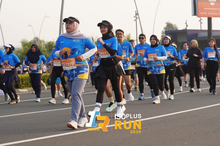 Race photo from ISOPLUS RUN 2025 - JAKARTA
