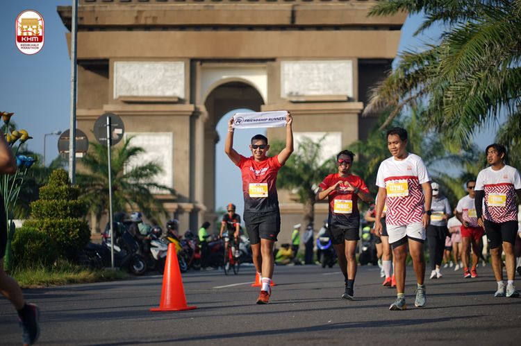 Race photo from Kediri Half Marathon 2024