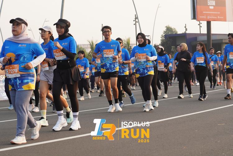 Race photo from ISOPLUS RUN 2025 - JAKARTA
