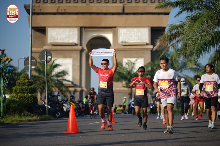 Race photo from Kediri Half Marathon 2024