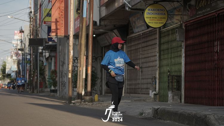 Race photo from Jabar Run 10K 2024