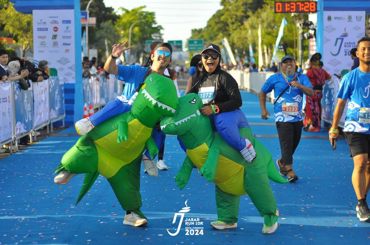 Race photo from Jabar Run 10K 2024