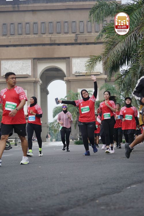 Race photo from Kediri Half Marathon 2025