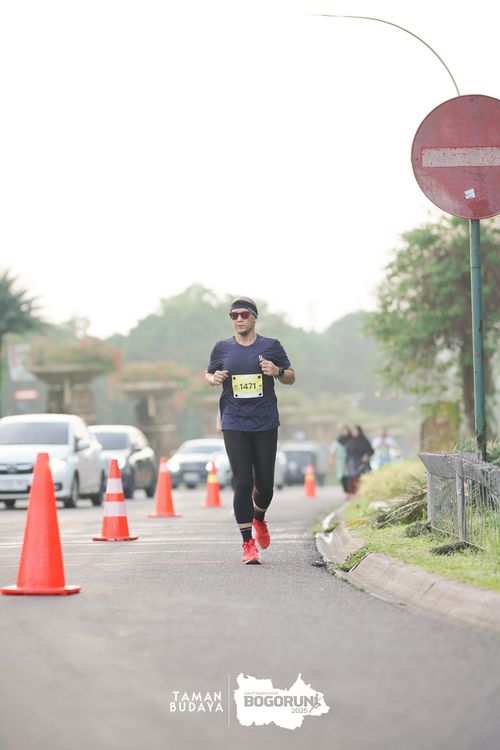 Race photo from Taman Budaya x BOGORUN 2025