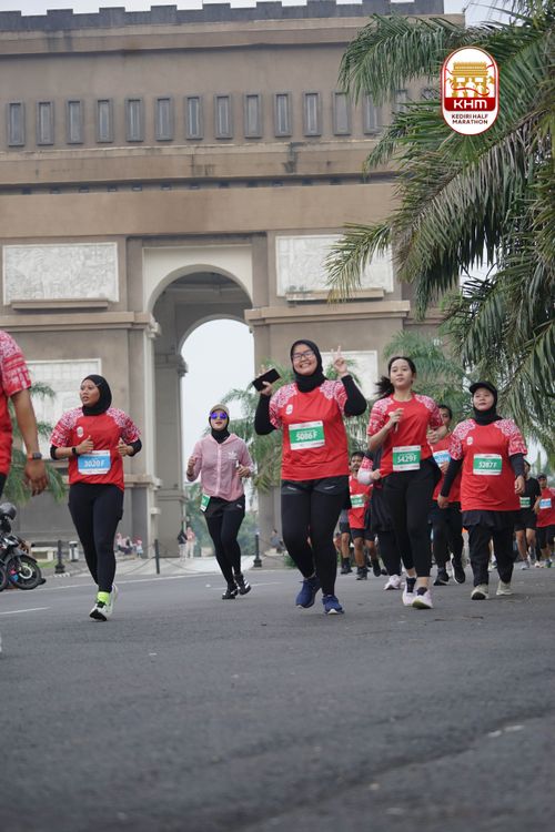 Race photo from Kediri Half Marathon 2025
