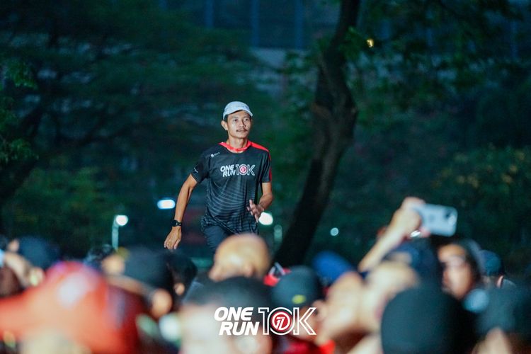 Race photo from ONE RUN 10K 2025