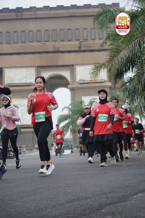 Race photo from Kediri Half Marathon 2025