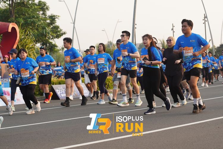 Race photo from ISOPLUS RUN 2025 - JAKARTA