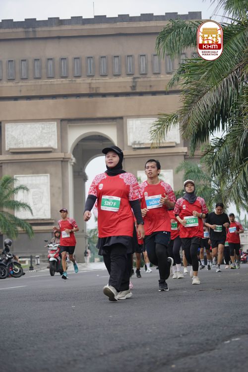 Race photo from Kediri Half Marathon 2025