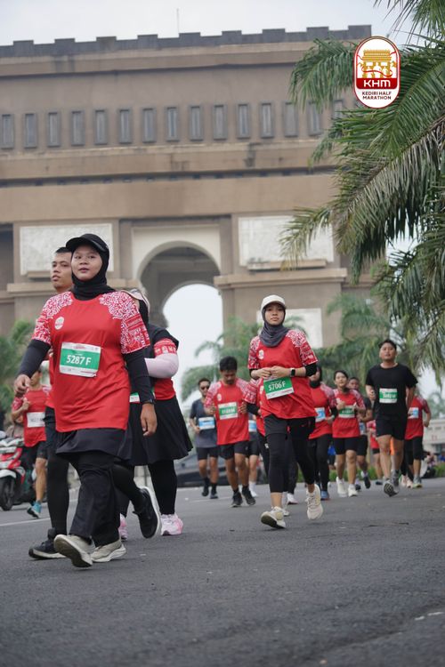 Race photo from Kediri Half Marathon 2025