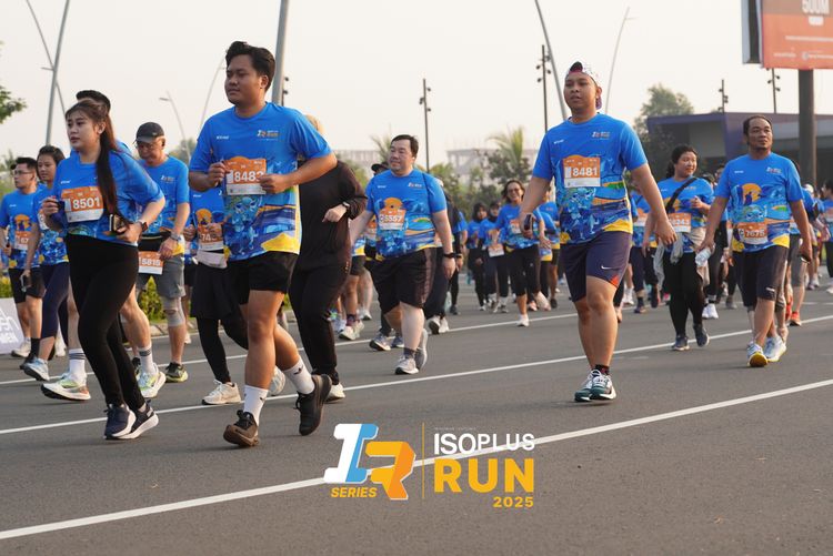 Race photo from ISOPLUS RUN 2025 - JAKARTA