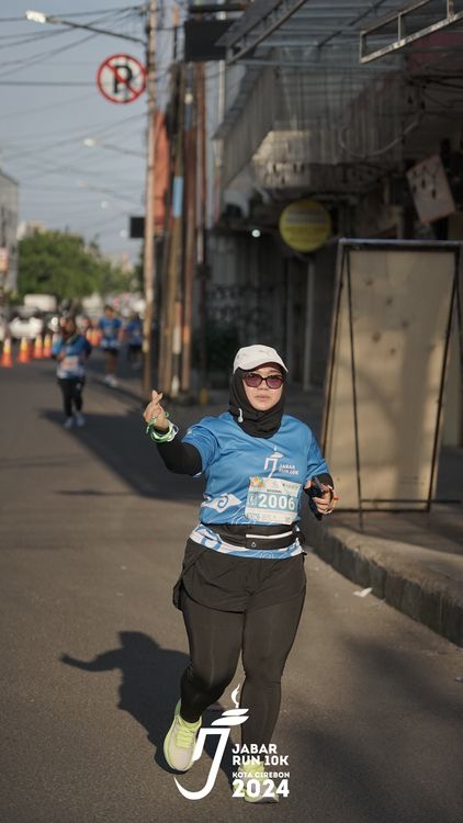 Race photo from Jabar Run 10K 2024