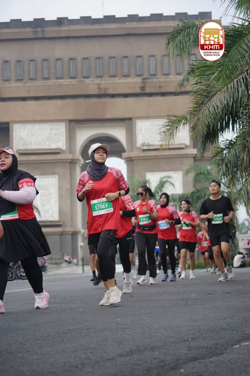 Race photo from Kediri Half Marathon 2025