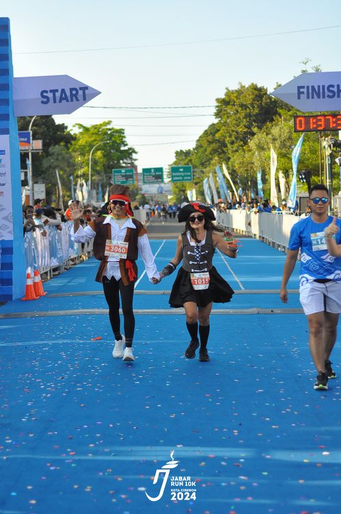 Race photo from Jabar Run 10K 2024