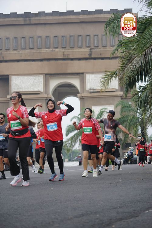Race photo from Kediri Half Marathon 2025